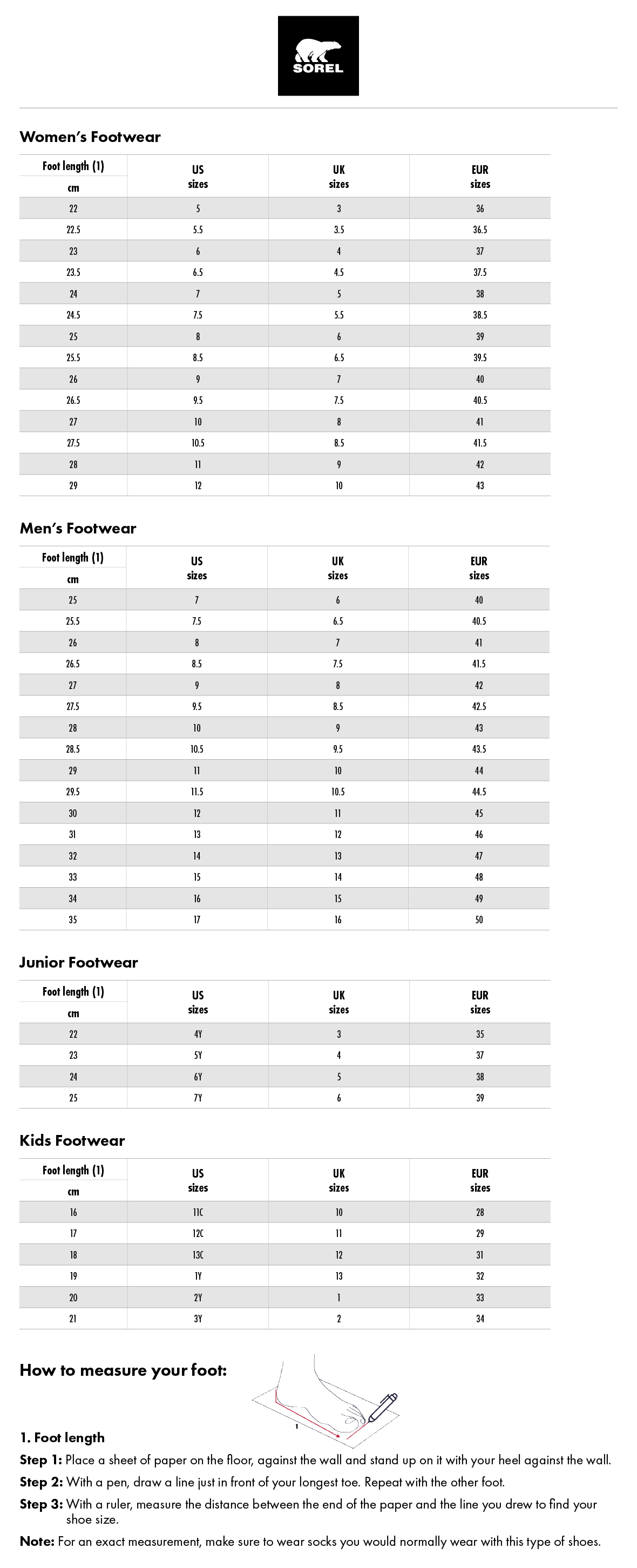 size-chart